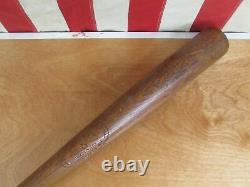 Vintage Hillerich & Bradsby Wood'Leader' Baseball Bat HOF Duke Snider Model 34