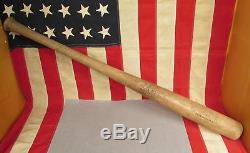 Vintage Hillerich & Bradsby Wood Leader Baseball Bat Jackie Robinson Model 34