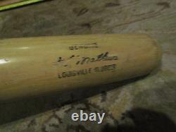 Vintage Hillerich and Bradsby Eddie Mathews Baseball Bat