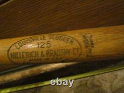 Vintage Hillerich and Bradsby Game Used Danny Goodwin Baseball Bat