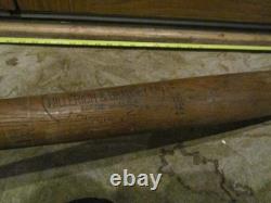 Vintage Hillerich and Bradsby Vernon Stephenson Baseball Bat