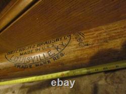 Vintage Hillerich and Bradsby Yatlso Decker Bros Baseball Bat