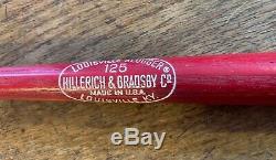 Vintage Honus Wagner Hillerich & Bradsby Mini Baseball Bat Pirates
