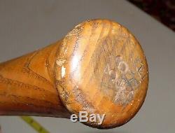 Vintage Houcks Northern Ash 41 Wood Baseball Bat 36 Antique early 1900s Rare