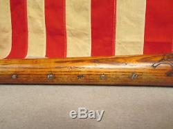 Vintage Houcks Northern Ash 54 Wood Baseball Bat 33 Antique early 1900s Rare