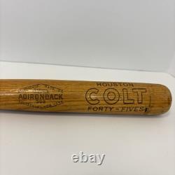Vintage Houston Colt. 45s Adirondack 302 Mini Souvenir Baseball Bat 1960s J5 Vintage Houston Colt. 45s Adirondack 302 Mini Souvenir Baseball Bat 1960s J5
