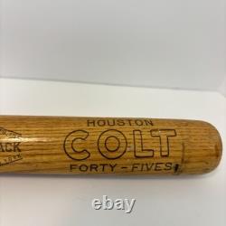 Vintage Houston Colt. 45s Adirondack 302 Mini Souvenir Baseball Bat 1960s J5 Vintage Houston Colt. 45s Adirondack 302 Mini Souvenir Baseball Bat 1960s J5