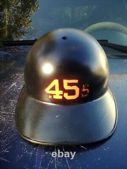 Vintage Houston Colt. 45s Nellie Fox Game Worn Baseball Batting Helmet 1963-64
