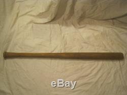 Vintage J C Higgins 1706 baseball bat antique wooden solid wood approx. 34