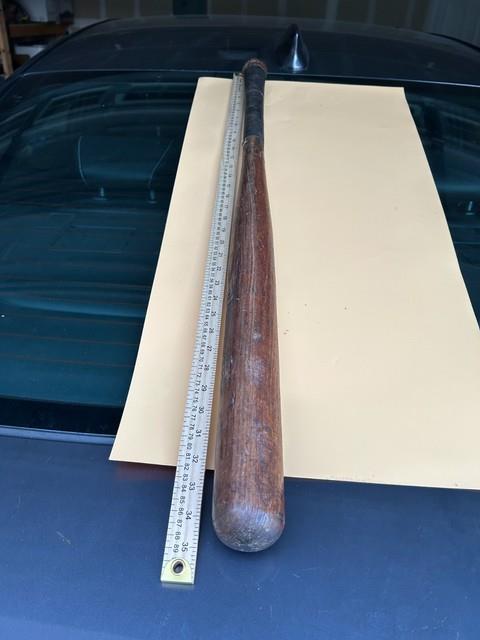 Vintage J. C. Higgins Highest Quality League Wooden Baseball Bat