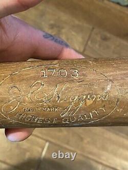 Vintage JC Higgins Regulation Wood Baseball Bat (No 1703) HTF RARE