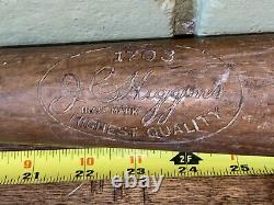 Vintage JC Higgins Regulation Wood Baseball Bat (No 1703) HTF RARE