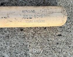 Vintage JULIO BORBON Texas Rangers Louisville Slugger Game Used Baseball Bat