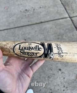 Vintage JULIO BORBON Texas Rangers Louisville Slugger Game Used Baseball Bat