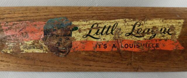 Vintage Jackie Robinson Hillerich & Bradsby Little Leaugue Decal Baseball Bat