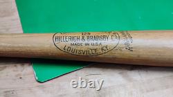 Vintage Jackie Robinson Jr4 Baseball Bat Louisville Slugger H&b Great Condition