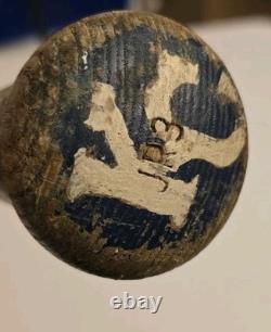 Vintage Jackie Robinson Louisville Hillerich Bradsby Baseball Bat JR3 KC Rare