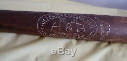 Vintage Jackie Robinson Louisville Slugger JL Hillerich & Bradsby Baseball Bat