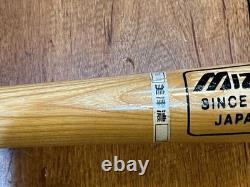 Vintage Japaneese Signed Mizuno Baseball Bat 34 Koichi Ogata Tetsuya Katahira +