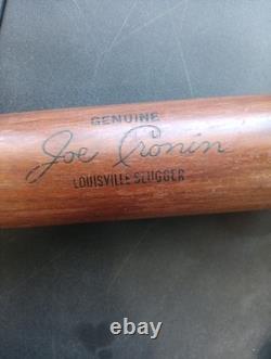 Vintage Joe Cronin Bat Louisville Slugger Baseball
