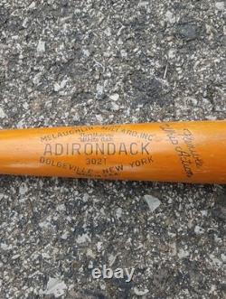 Vintage Joe Garagiola Wood Baseball Bat Rare Tough Bat