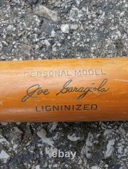 Vintage Joe Garagiola Wood Baseball Bat Rare Tough Bat