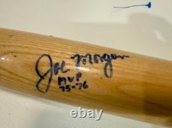 Vintage Joe Morgan Autographed Signed MVP 1975-1976 MLB Baseball Bat 4.5