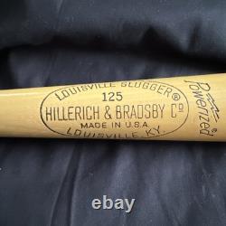 Vintage Johnny Bench LOUISVILLE SLUGGER 125 R43 Wooden Baseball Bat JB2 PRISTINE