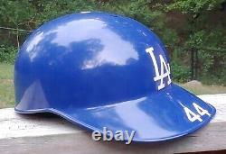 Vintage LA Dodgers American Baseball ABC Batting Helmet 7 Flapless Used