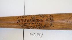 Vintage LEW RIGGS Louisville Slugger Baseball Bat 34.75 -RARE-USED