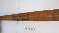 Vintage LEW RIGGS Louisville Slugger Baseball Bat 34.75 -RARE-USED