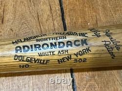 Vintage LLOYD MERRIMAN ADIRONDACK 302 Baseball Bat PERSONAL 34 RARE