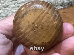 Vintage LLOYD MERRIMAN ADIRONDACK 302 Baseball Bat PERSONAL 34 RARE