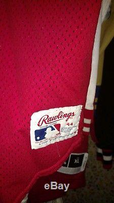 Vintage LOUISVILLE Redbirds Minor LG Baseball Jersey Bat Boy St. Louis Cards