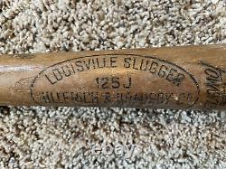 Vintage LOUISVILLE SLUGGER 125 J LL Harmon Killebrew Baseball Bat 1 Imprinted