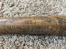 Vintage LOUISVILLE SLUGGER 125 J LL Harmon Killebrew Baseball Bat 1 Imprinted