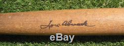 Vintage Lou Almada, Cece Carlucci, Herm Reich Etc. Autographed Baseball Bats PCL
