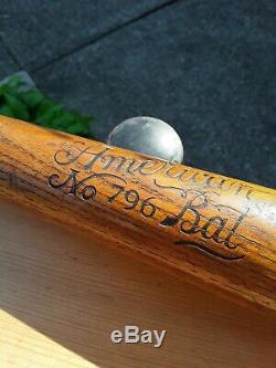 Vintage Lou Gehrig Baseball Bat AMERICAN BAT CO. RARE 35