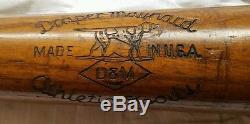 Vintage Lou Gehrig Model RARE Collectors Baseball Bat D&M CHAMPIONS