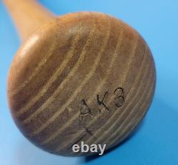 Vintage Louisville Slugger 125 Al Kaline AK3 33 Baseball Bat H&B Wood Tigers