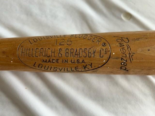 Vintage Louisville Slugger 125 Baseball Bat Powerized Mickey Mantle Tcu K55 35