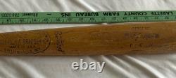 Vintage Louisville Slugger 125 Baseball Bat Powerized Mickey Mantle TCU K55 35