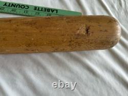 Vintage Louisville Slugger 125 Baseball Bat Powerized Mickey Mantle TCU K55 35