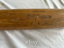 Vintage Louisville Slugger 125 Baseball Bat Powerized Mickey Mantle TCU K55 35