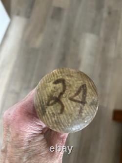 Vintage Louisville Slugger 125 Baseball Bat Powerized Mickey Mantle TCU K55 35