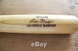 Vintage Louisville Slugger 125 H&B Wood Baseball Bat- Lee May Model 34