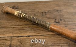 Vintage Louisville Slugger 125 Hank Aaron Baseball Bat H&B Genuine Wood