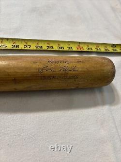 Vintage Louisville Slugger 125 Joe Rudi Game used bat Possible Sig RUS 4