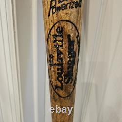 Vintage Louisville Slugger 125 Powerized Wood Baseball Bat Made In USA