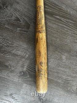 Vintage Louisville Slugger 125LL Hillerich Bradsby Al Kaline Wooden Baseball Bat